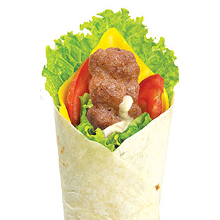 kebab roll (chicken)